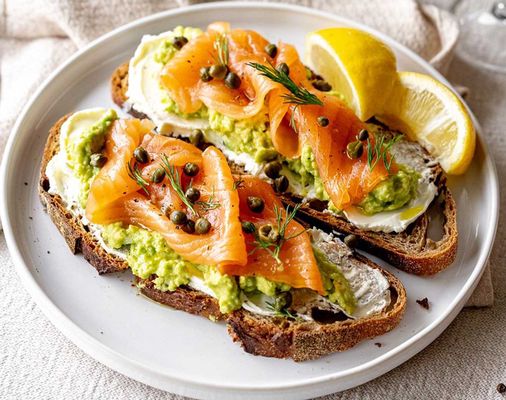 Smoked Salmon & Avocado Toast