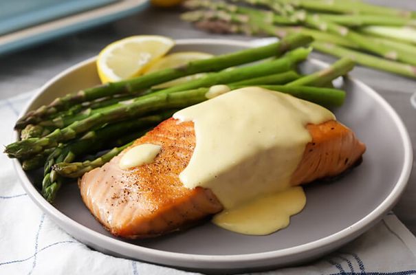 Salmon "à la plancha"