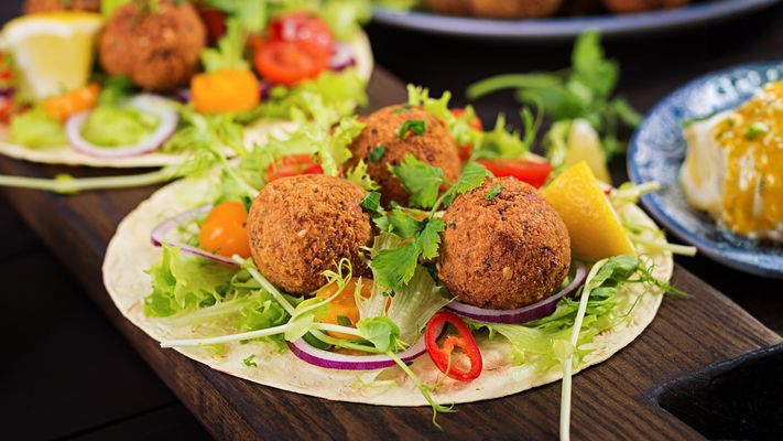 Homemade Falafel