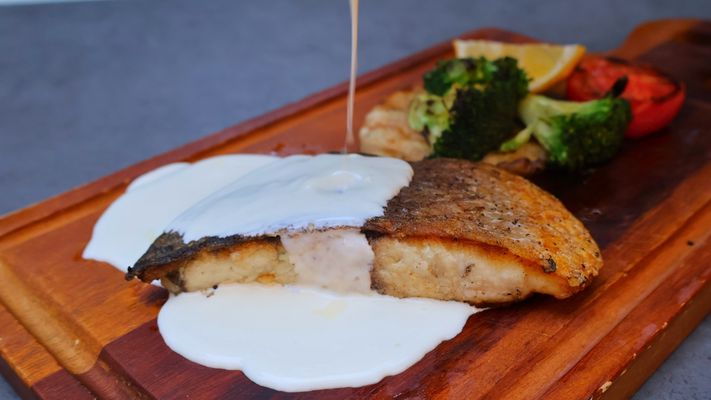 Grilled Sea Bass