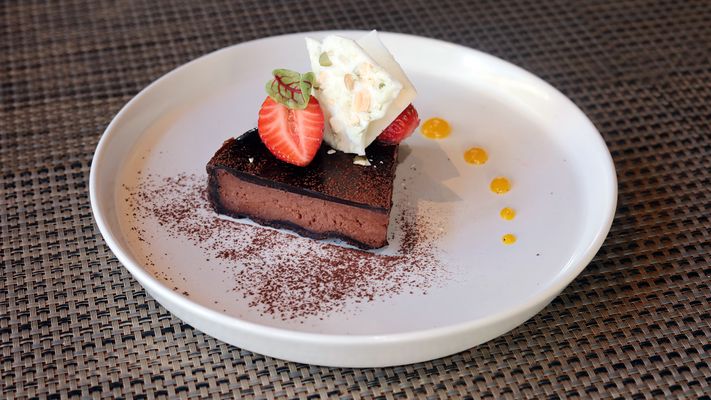 Oven Baked Chocolate Tart