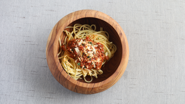 Kid Spaghetti Bolognese