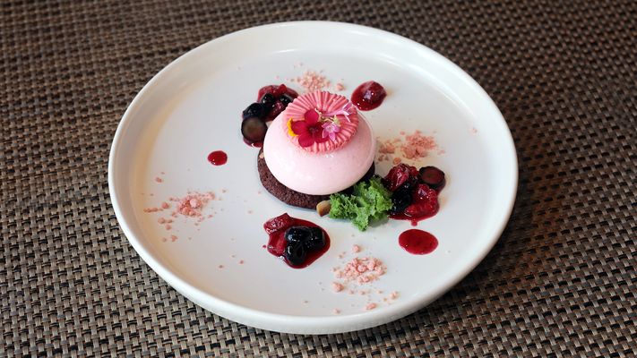 Guava Pink Panacotta