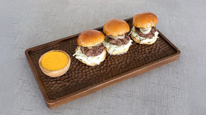Smashed Beef Sliders