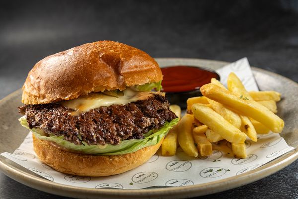 Smashed Wagyu Beef Burger