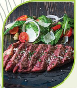 Rib Eye & Rock Salad