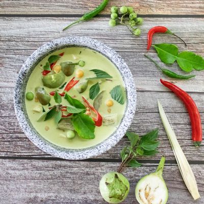 Green Curry Vegetables