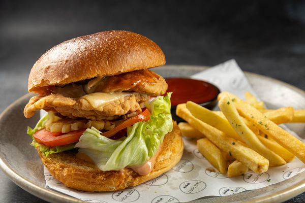 Crunchy Chicken Burger