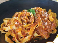 Fettuccini Bolognaise