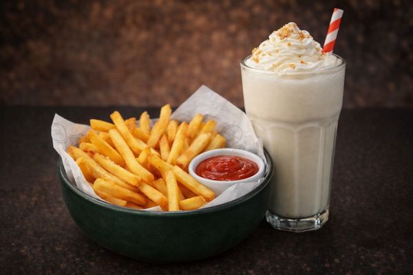 Combo 2: Fries & Milkshake