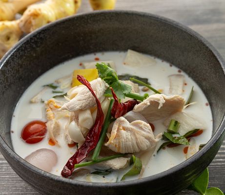 Chicken In Coconut Soup