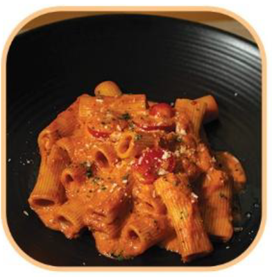Rigatoni rose