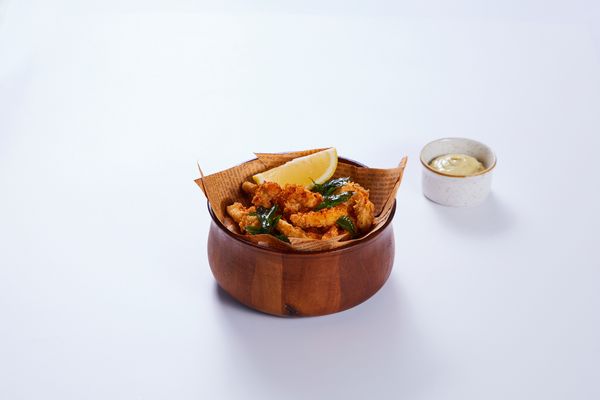 Tiganita Crispy Calamari (C, G, M, E)