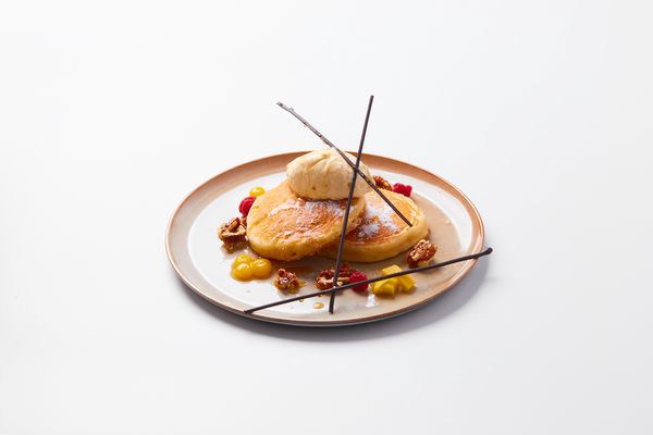 Passion And Pecan Hotcakes