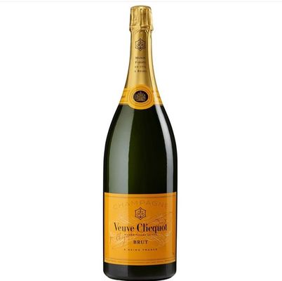 Veuve Clicquot Yellow, Chardonnay, Pinot Noir, Pinot Meunier Bottld
