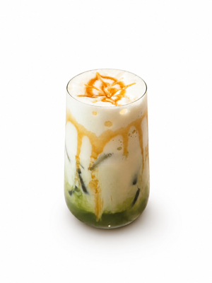 Caramel Matcha Latte