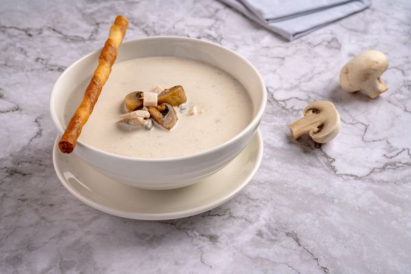 Creamy Chicken And Mushroom Soup