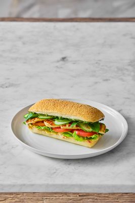 Haloumi Pesto Panini