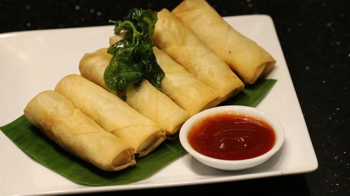 Homemade Vegetable Spring Rolls