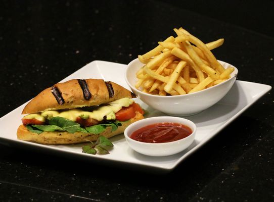 Panini Caprese Sandwich