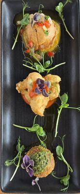 Zaatar Cauliflower fritters