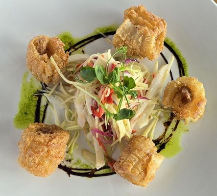 Crispy calamari