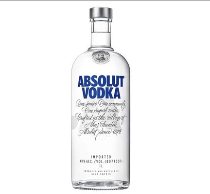Bottle Absolut Blue