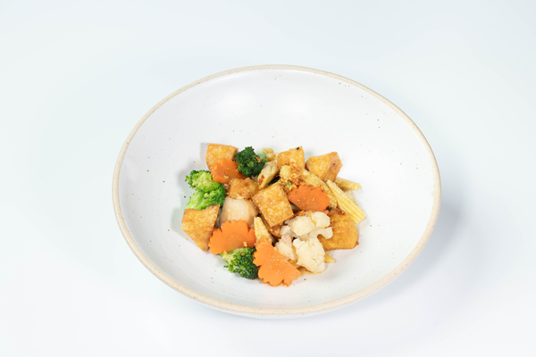 Stir Fried Mixed Vegetable With Tofu