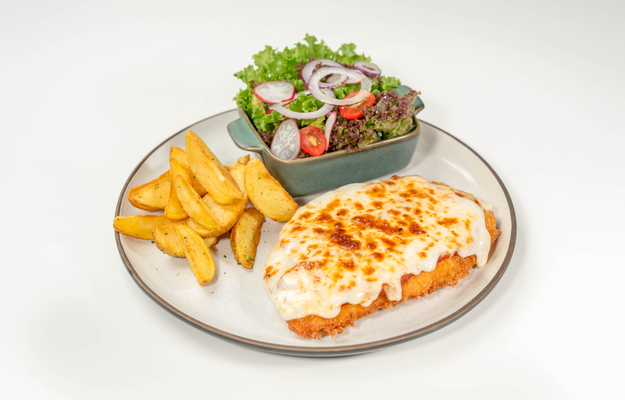 Chicken Schnitzel Parmigiana