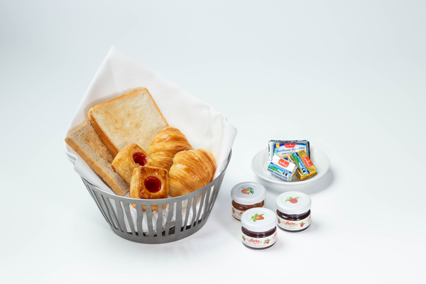 Basket Of Breads And Pastries (Select 3 Items)