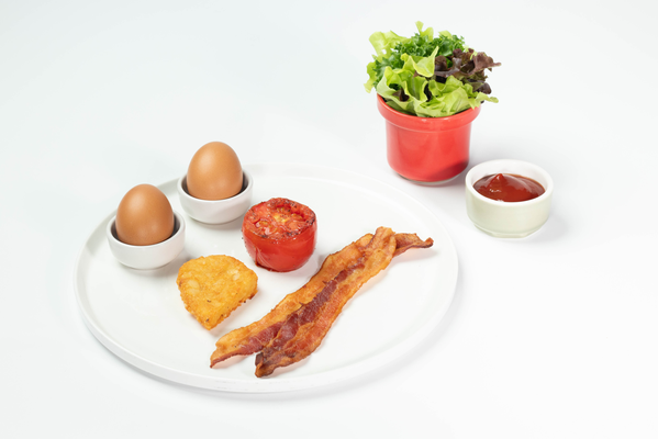 Boiled Egg Bacon