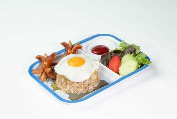 Kids Fried Rice With Ham