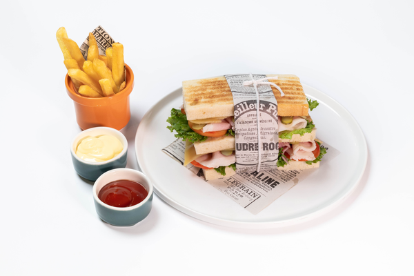 Grilled Ham & Cheese Sandwich