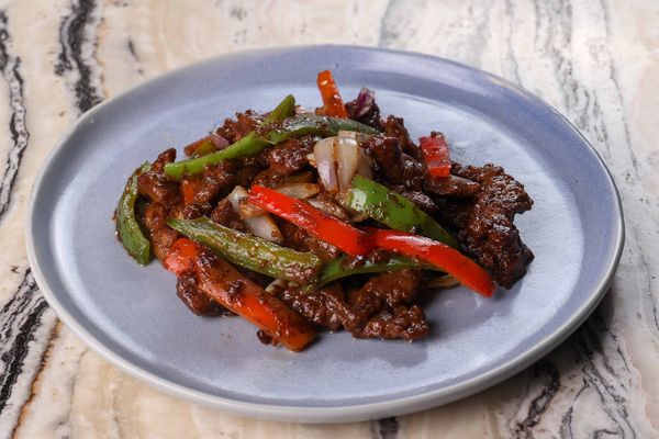 Cantonese Style Black Pepper Beef