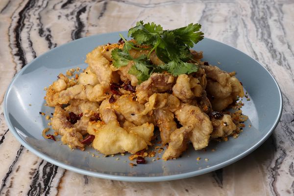 Garlic Salt And Pepper Pork And Squid