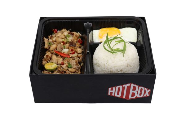 Oven Baked Lechon Sisig With Rice (Good For 1 Pax)