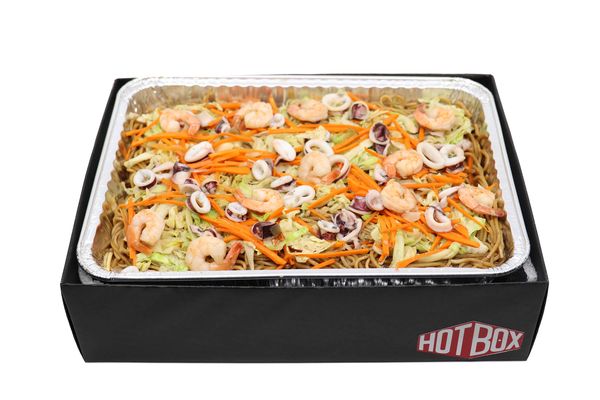 Wok Tossed Pancit Canton Seafood (Filipino Style)