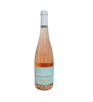 Domaine Des Nouelles Rosé D’Anjou France Glass