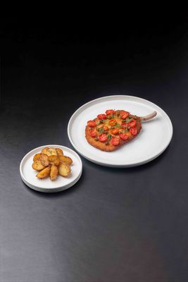 Snake River Farm Kurobuta Bone-In Pork Milanese