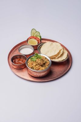 Tawa Chicken Biryani