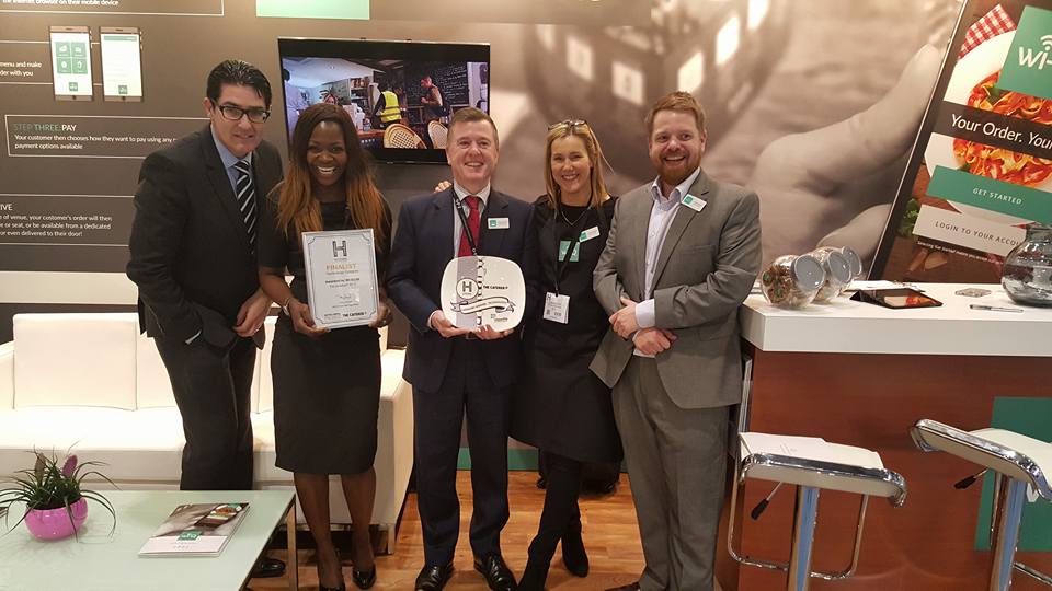 wi-Q Wins the Technology Innovation Award at Hotelympia 2016